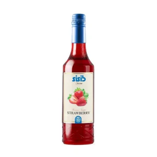سیروپ توت فرنگی (بدون شکر) 300 میلی لیتر